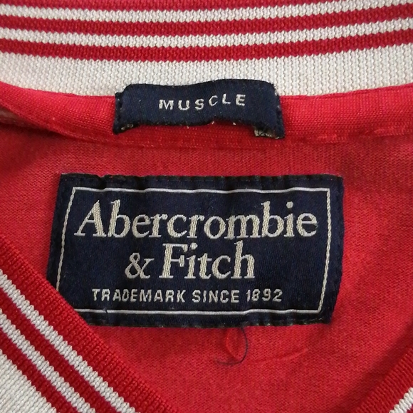 2/$25-Abercrombie & Fitch Men's Long sleeve Soccer shirt - Picture 4 of 6